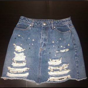 Denim Skirt